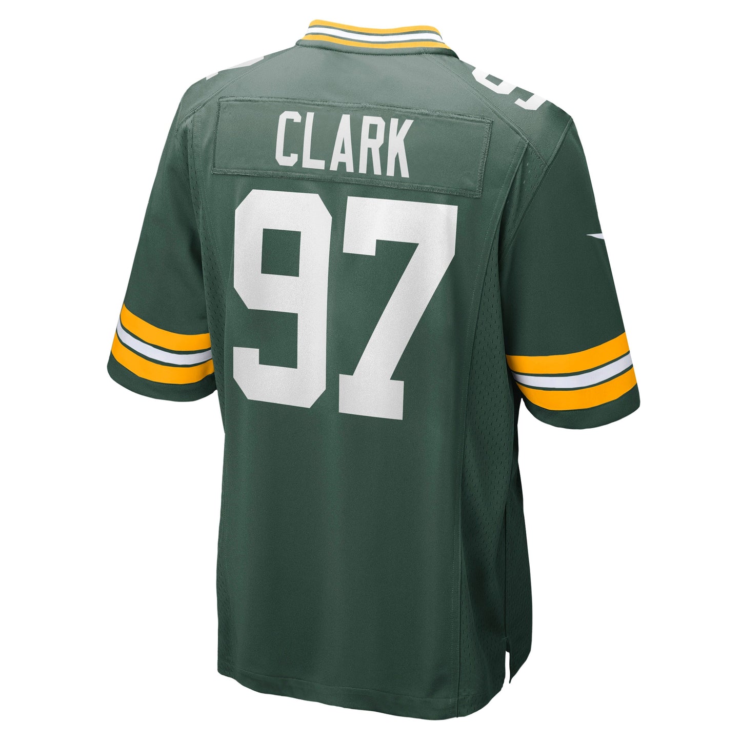 Kenny Clark Green Bay Packers Nike Game Jersey - Green football jersey product view 3