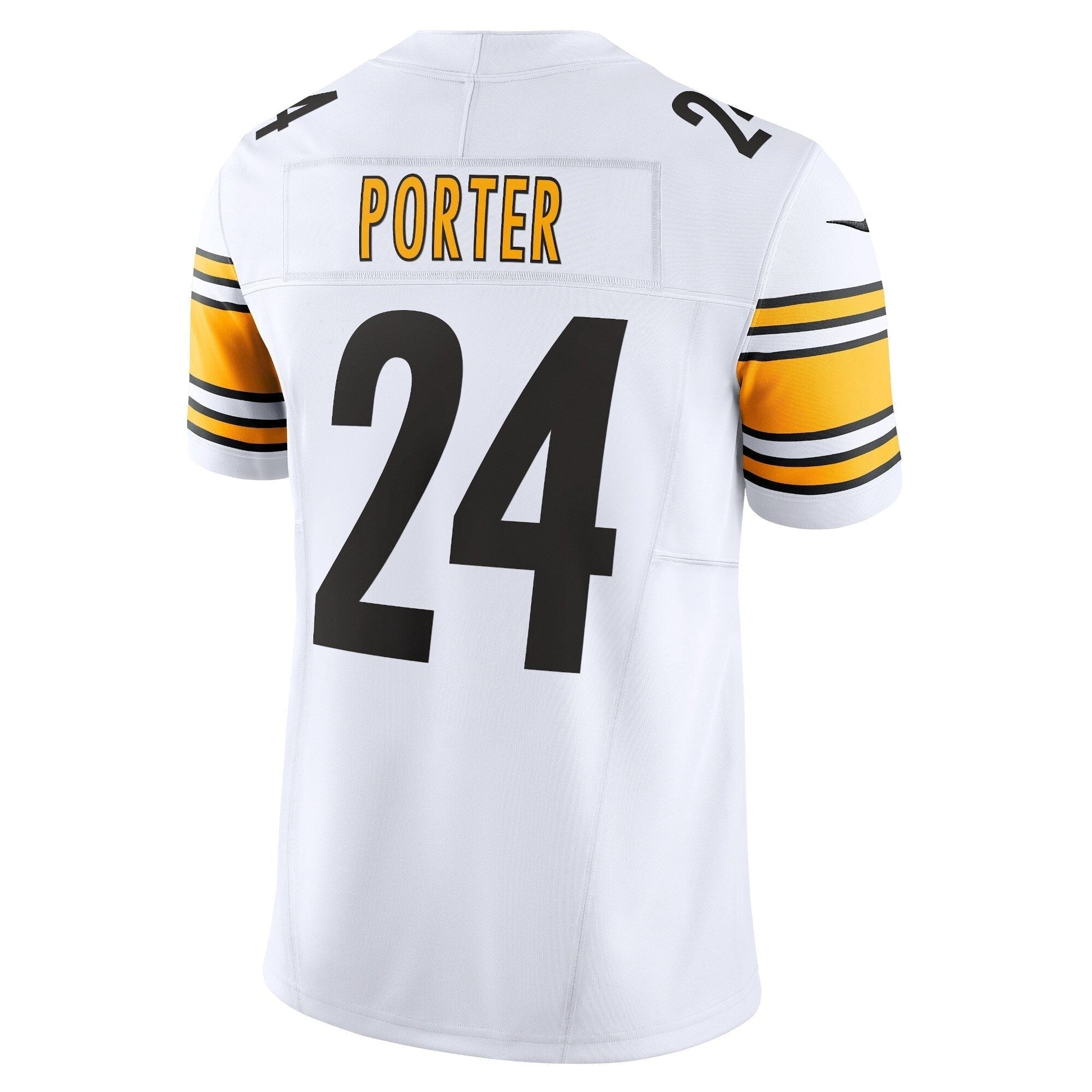 Joey Porter Jr. Pittsburgh Steelers Nike Vapor F.U.S.E. Limited Jersey - White football jersey product view 3