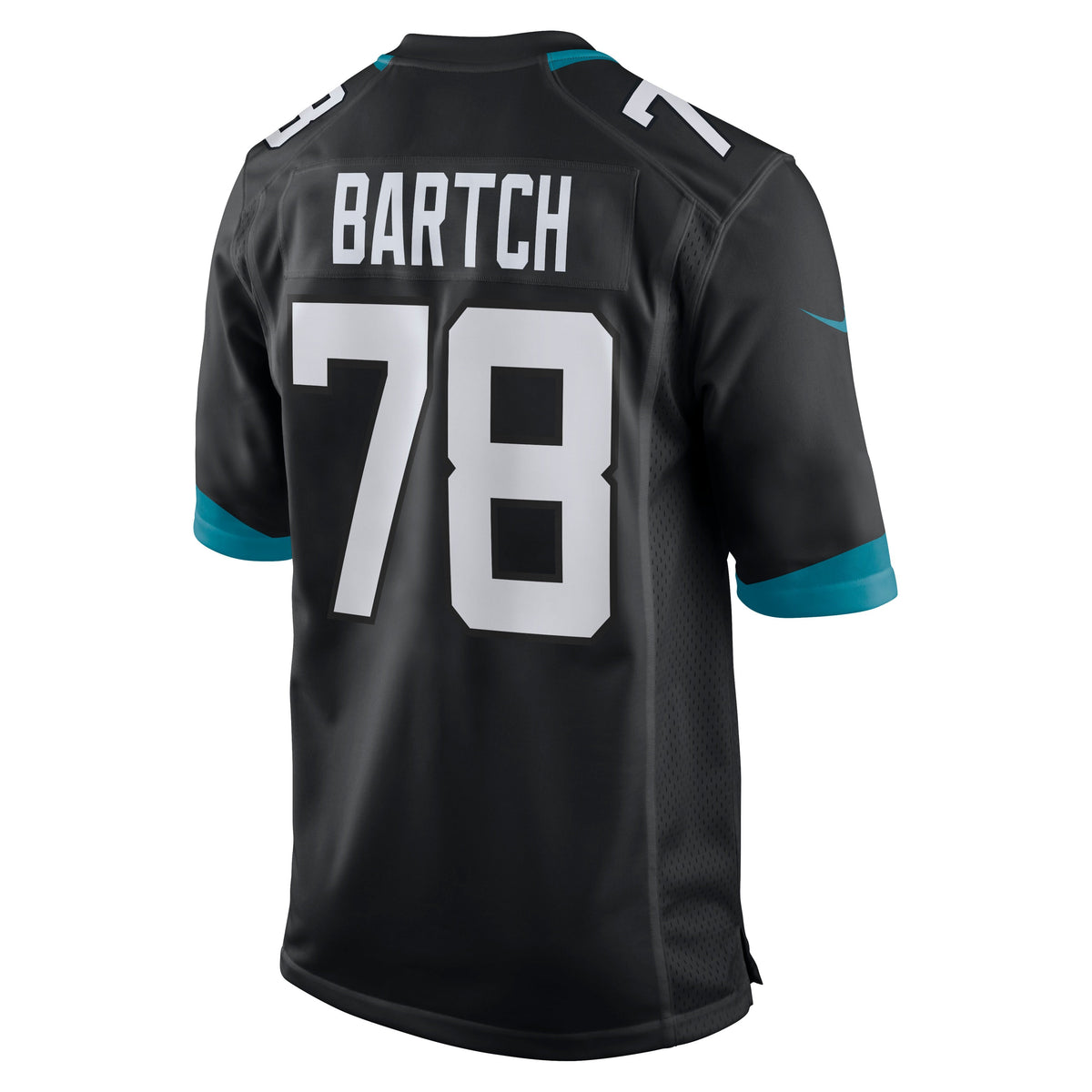 Ben Bartch Jacksonville Jaguars Nike Game Jersey - Black football jersey product view 3
