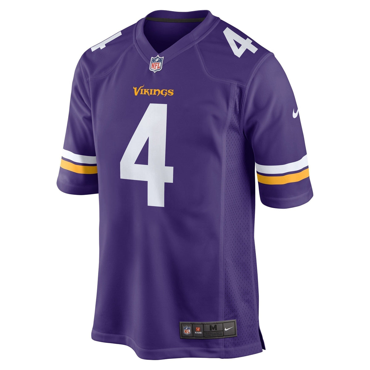Dalvin Cook Minnesota Vikings Nike Game Jersey - Purple football jersey product view 2