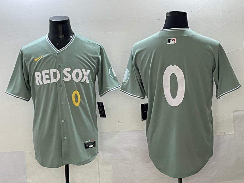 Men's Boston Red Sox Walker Buehler #0 Gray 2025 City Connect Limited Jersey baseball jersey product view 1