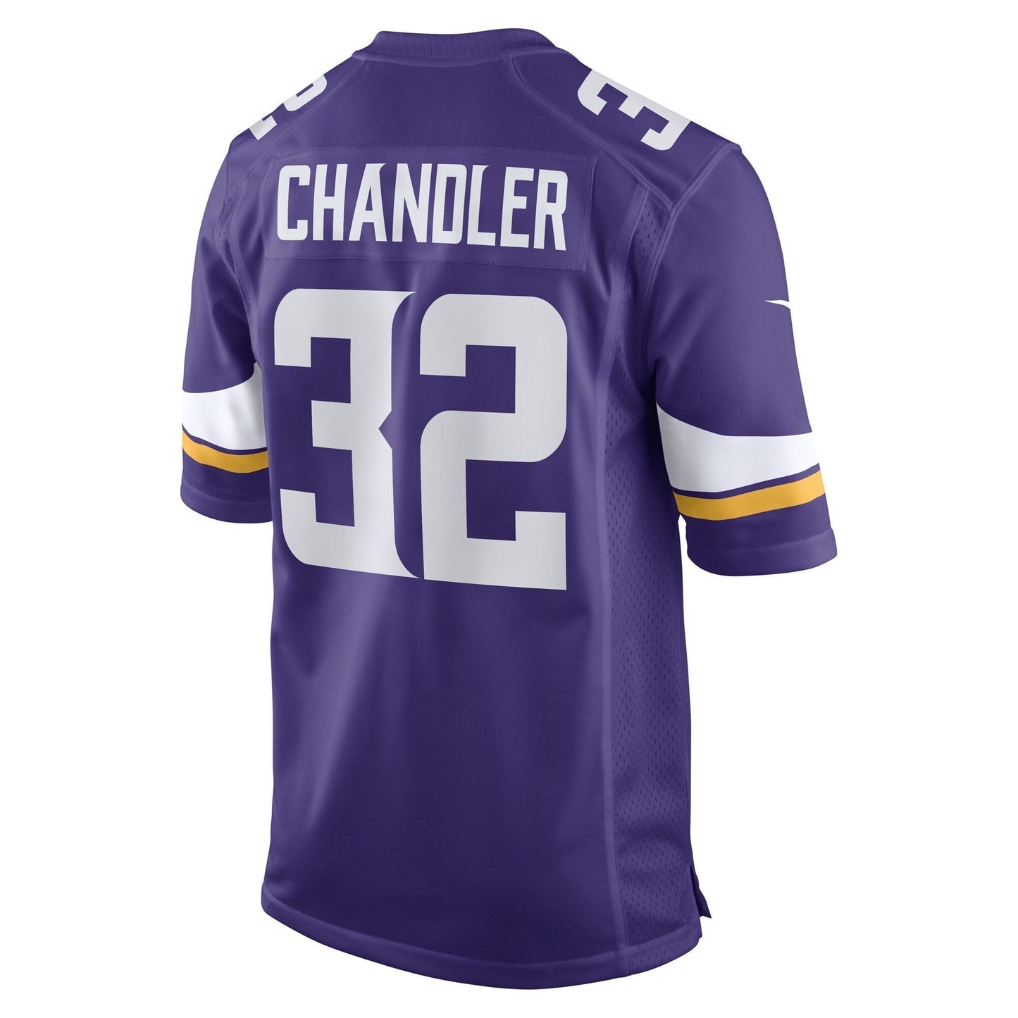 Ty Chandler Minnesota Vikings Nike Game Jersey - Purple football jersey product view 3