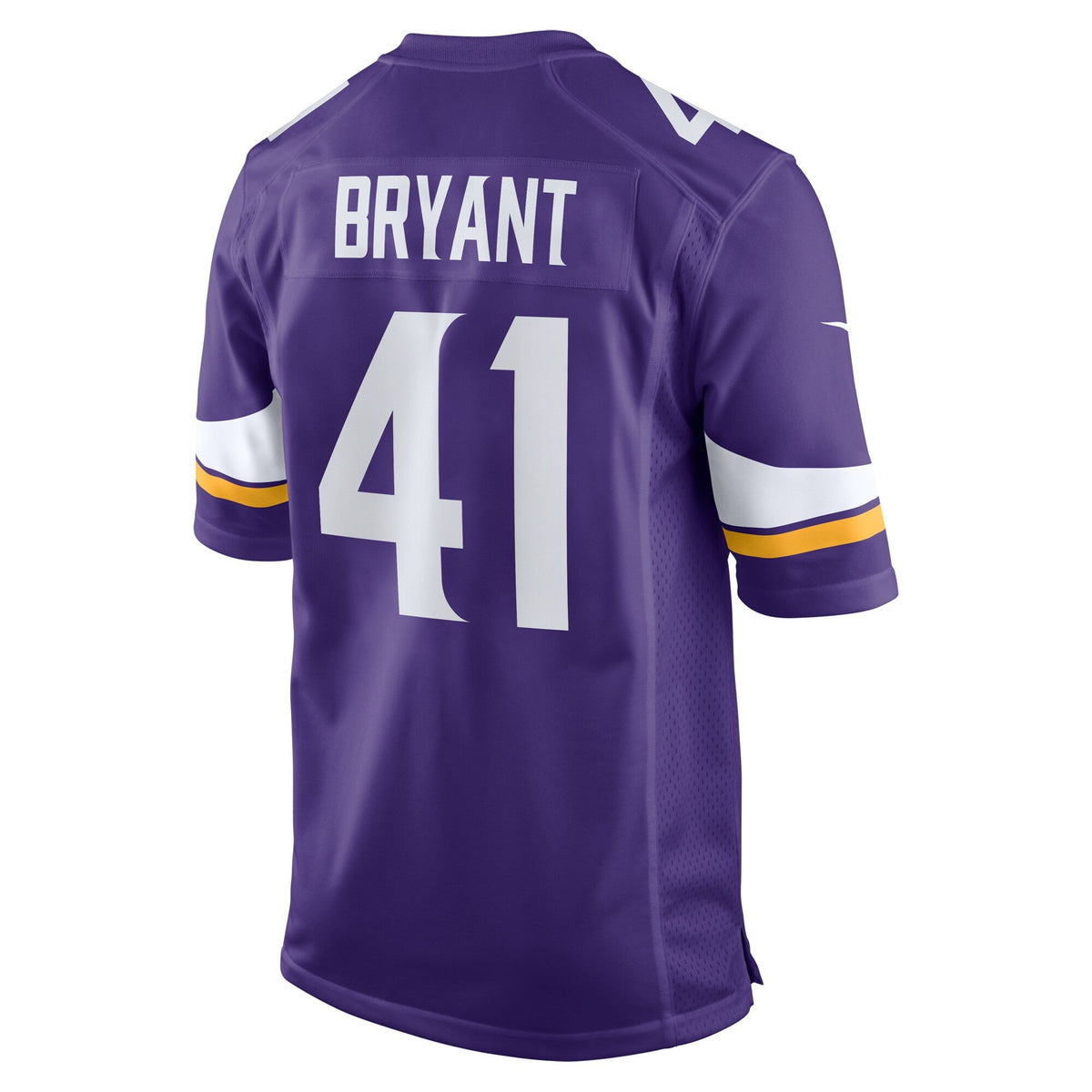 Austin Bryant Minnesota Vikings Nike Game Jersey - Purple football jersey product view 3
