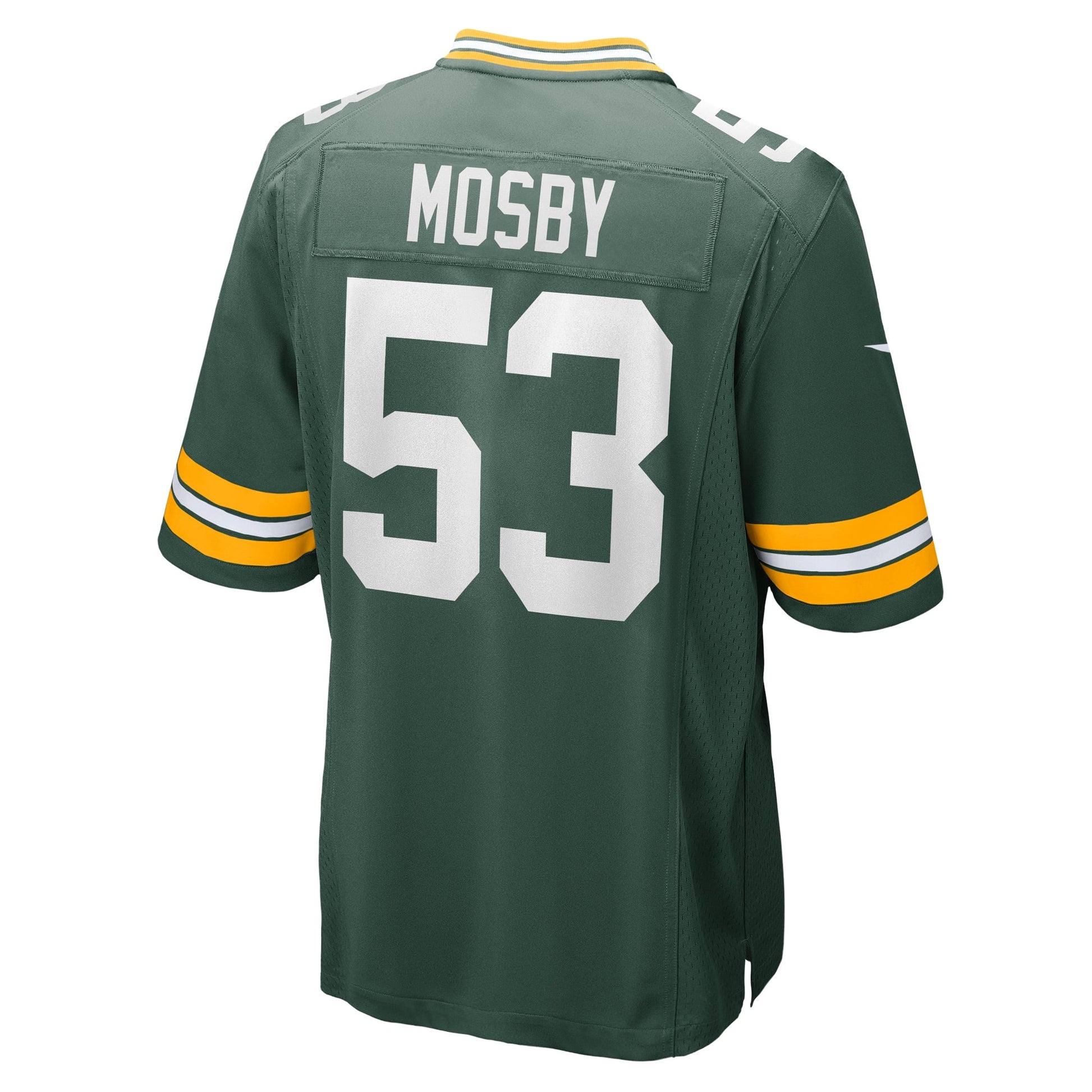 Arron Mosby Green Bay Packers Nike Team Game Jersey - Green football jersey product view 3