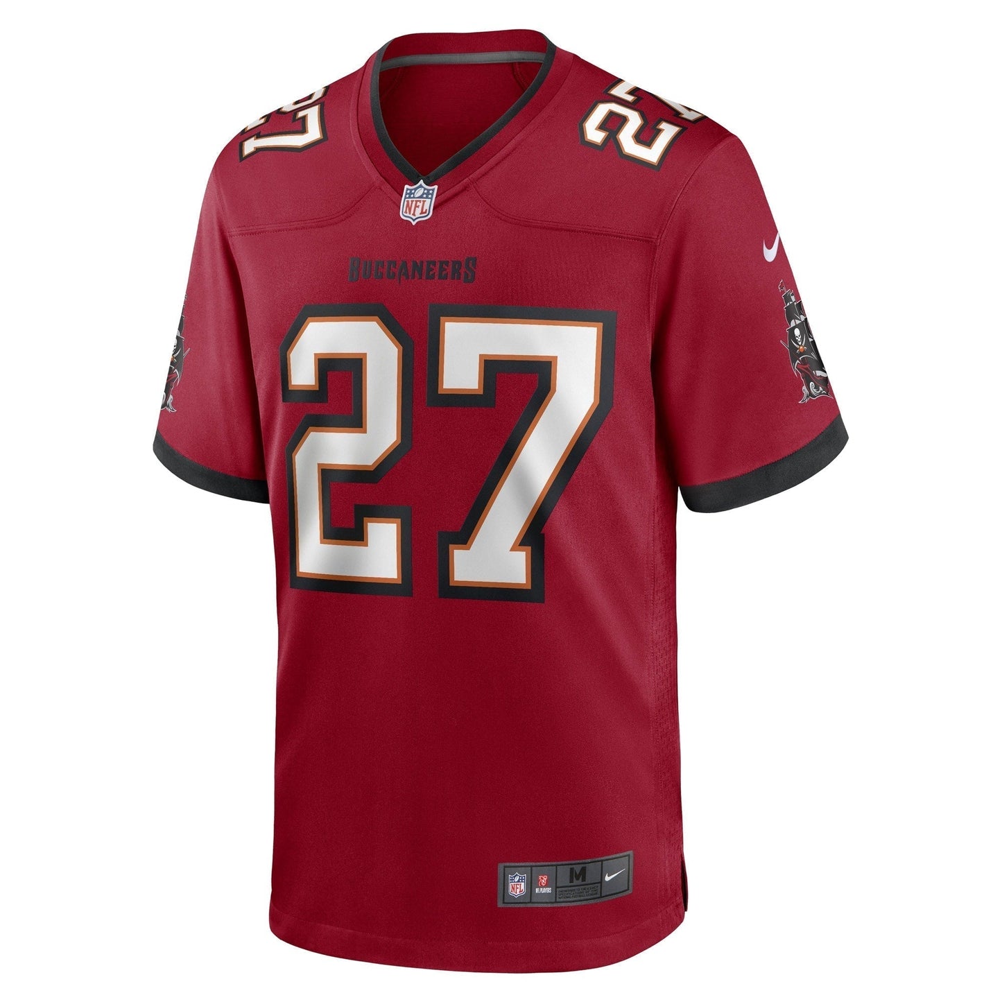 Zyon McCollum Tampa Bay Buccaneers Nike Game Jersey - Red football jersey product view 2