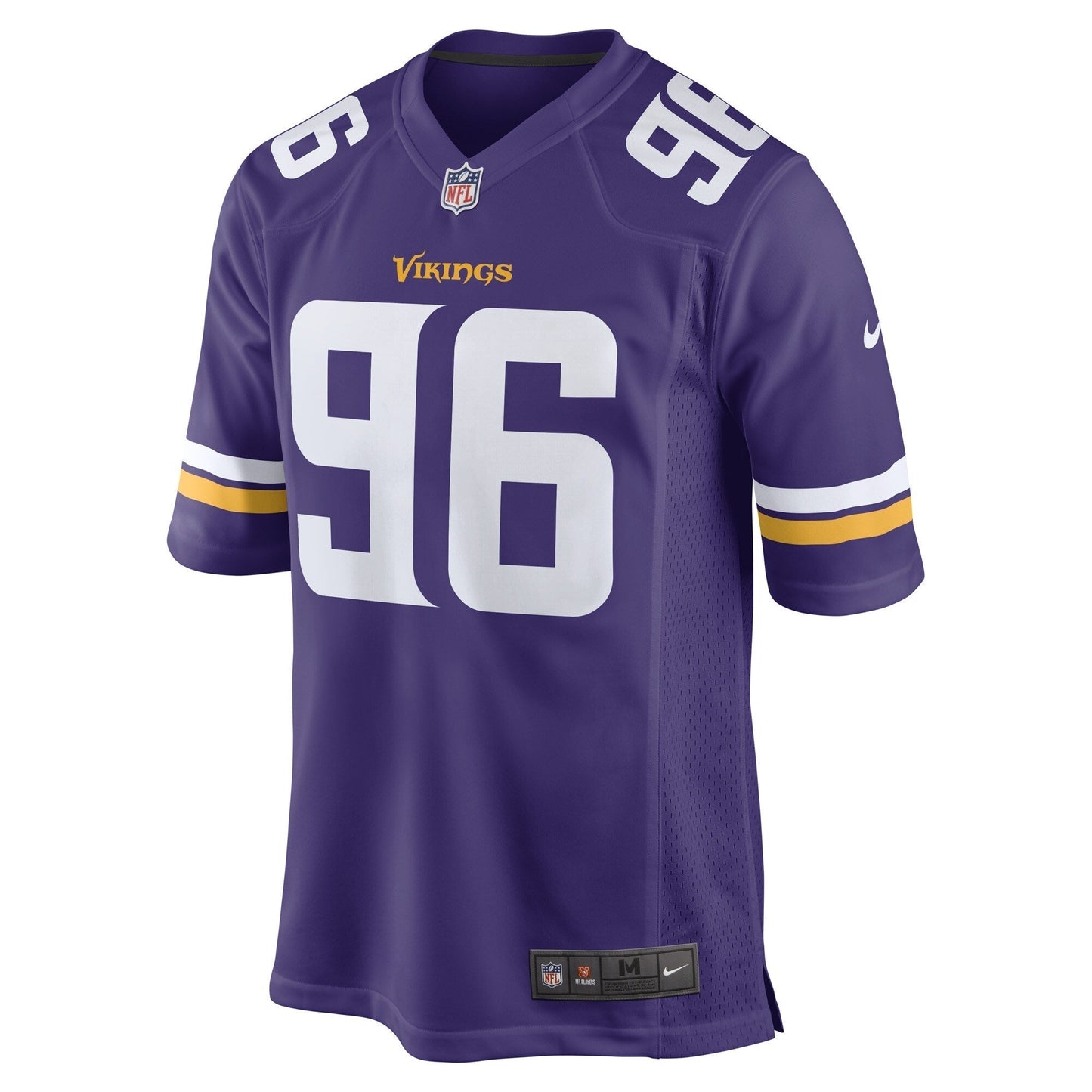 Ross Blacklock Minnesota Vikings Nike Game Jersey - Purple football jersey product view 2