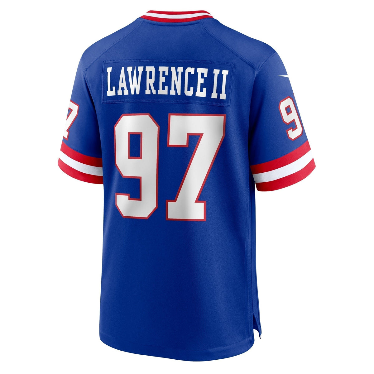 Dexter Lawrence II New York Giants Nike Classic Game Jersey - Royal football jersey product view 3