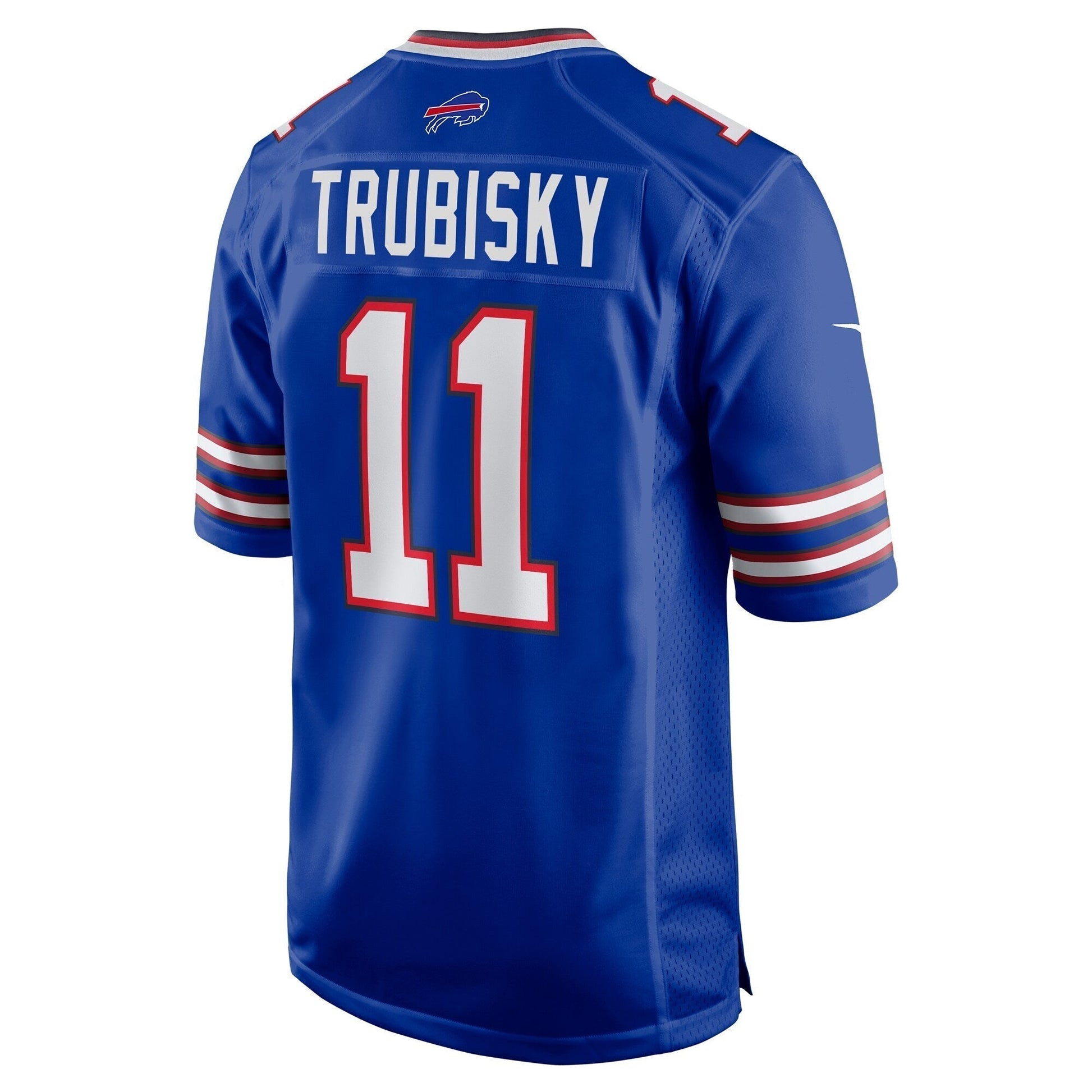 Mitchell Trubisky Buffalo Bills Nike Game Jersey - Royal football jersey product view 3