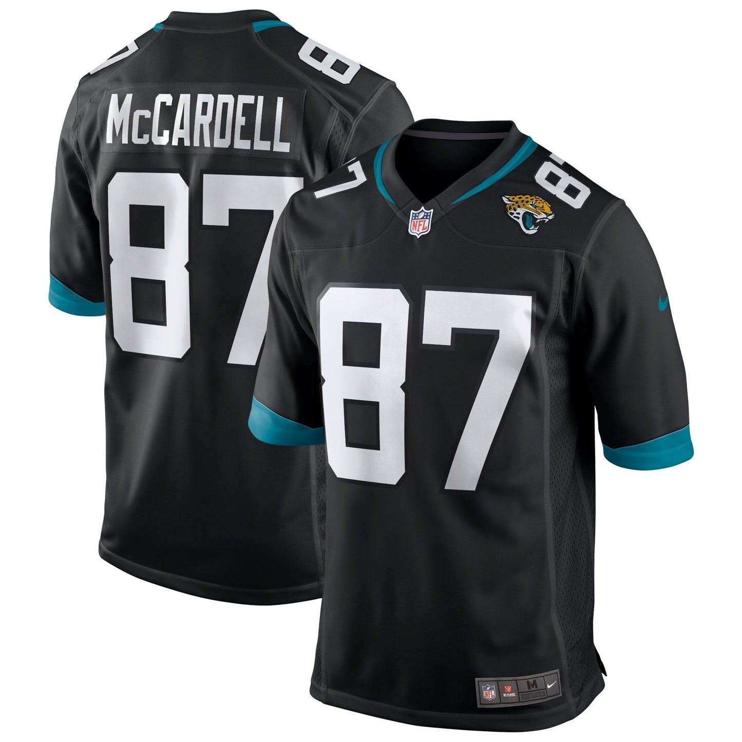 Keenan McCardell Jacksonville Jaguars Nike Game Retired Jersey - Black football jersey product view 1