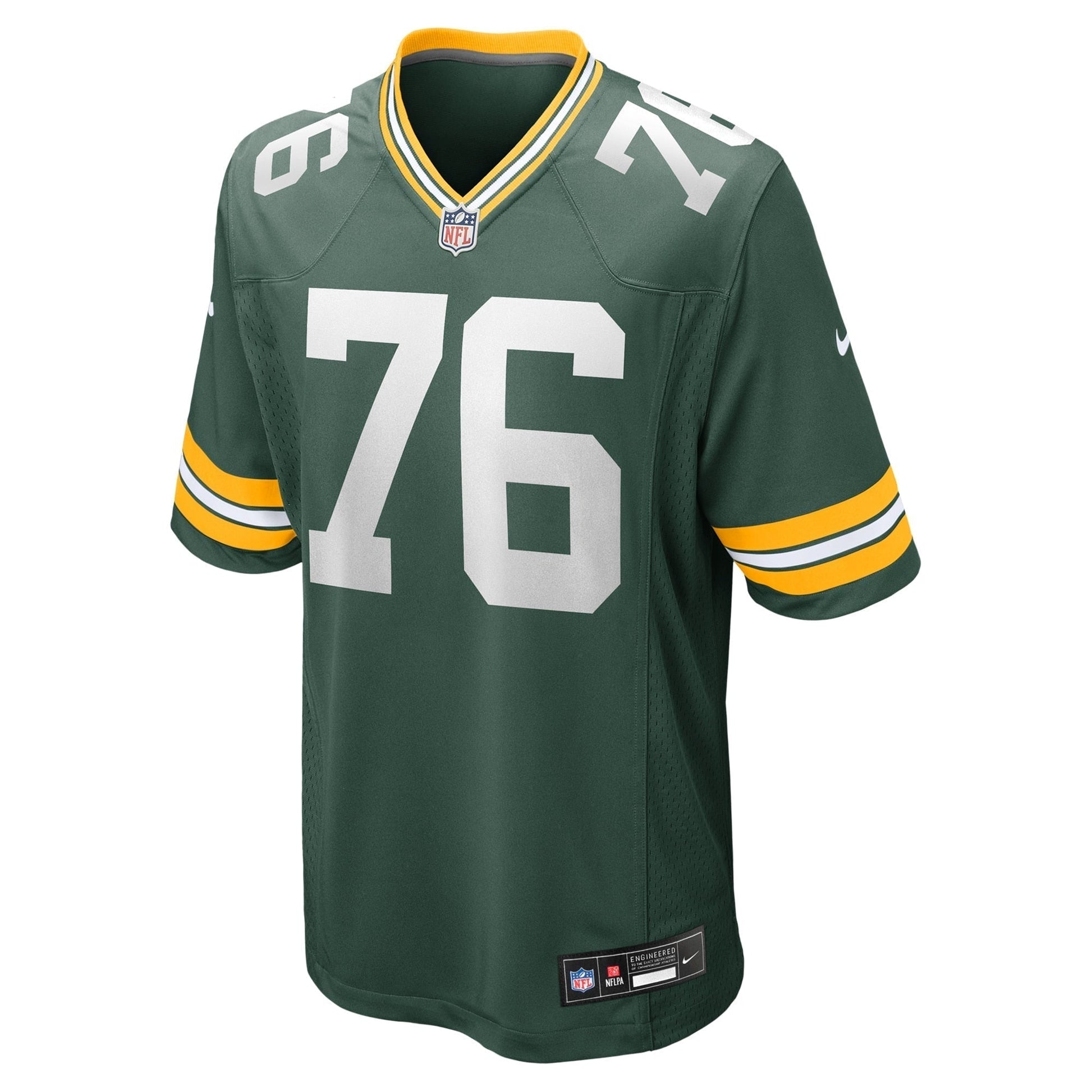 Kadeem Telfort Green Bay Packers Nike Game Jersey - Green football jersey product view 2