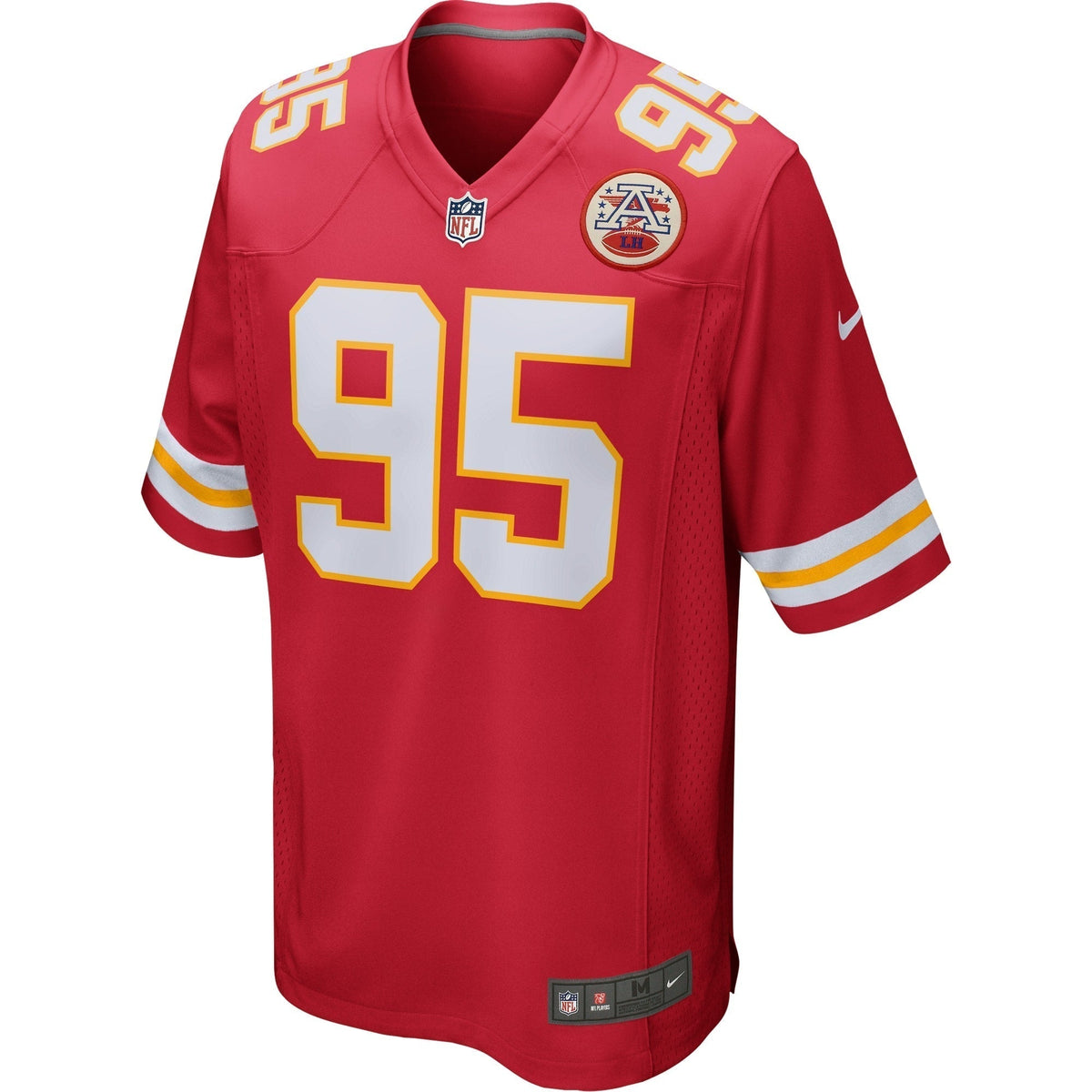 Chris Jones Kansas City Chiefs Nike Game Jersey - Red football jersey product view 2