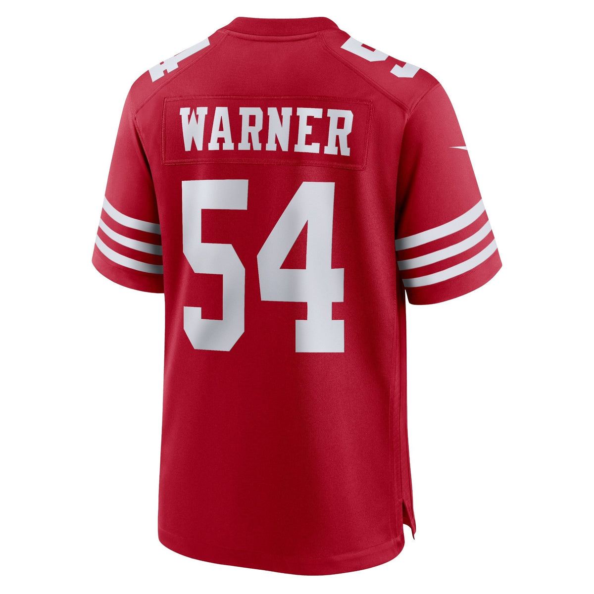 Fred Warner San Francisco 49ers Nike Game Jersey - Scarlet football jersey product view 3