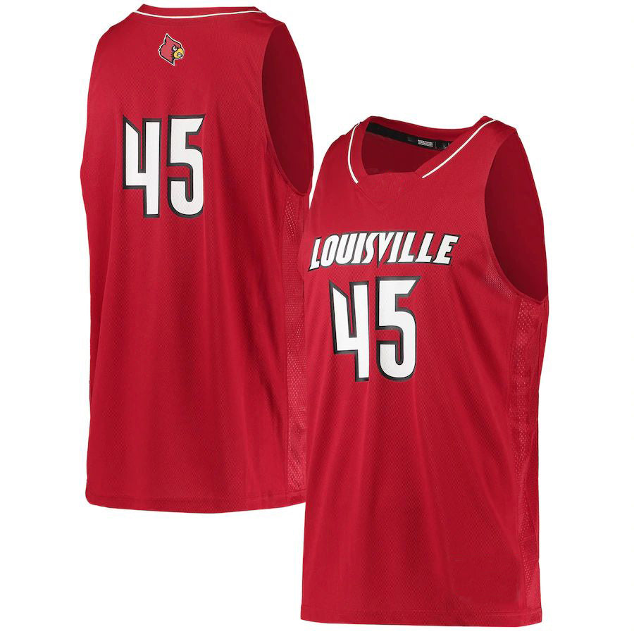 #45 L.Cardinals Swingman Red Basketball Jersey Stitched American College Jerseys basketball jersey product view 1