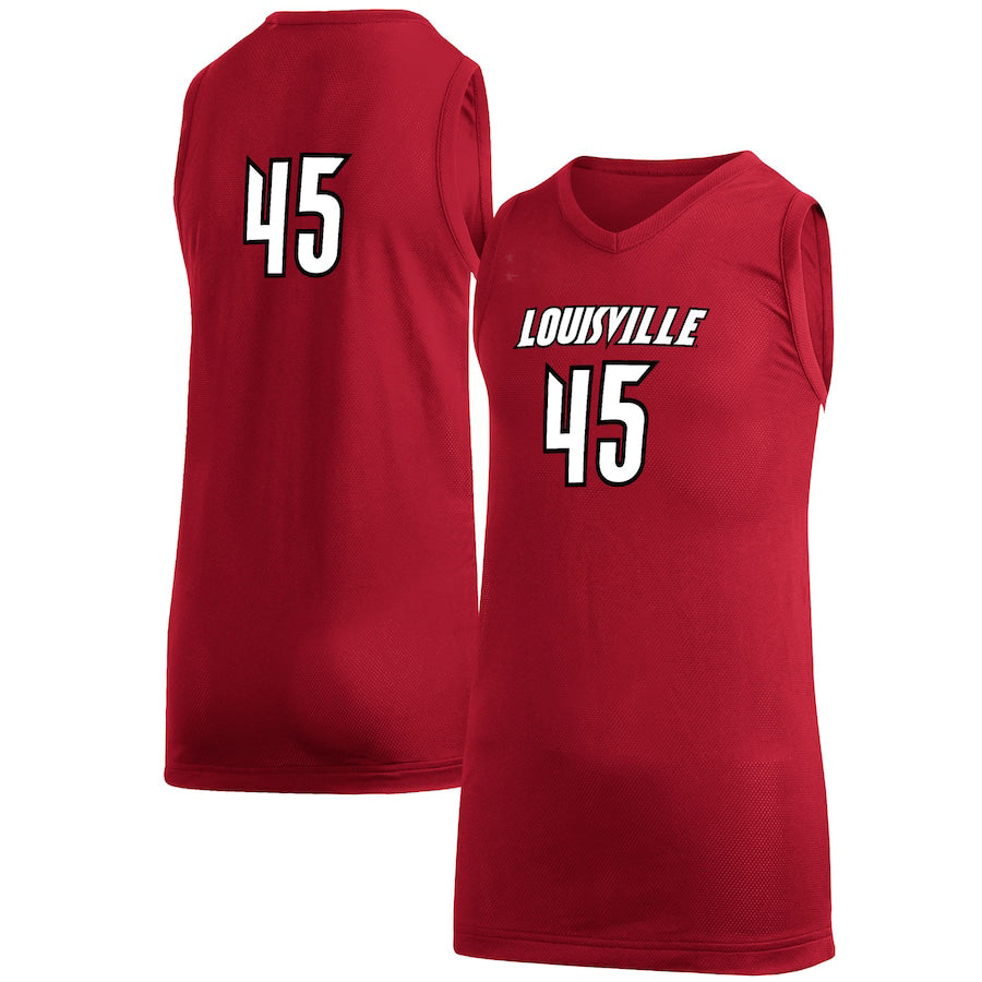 #45 L.Cardinals Game Jersey Red Basketball Jersey Stitched American College Jerseys basketball jersey product view 1