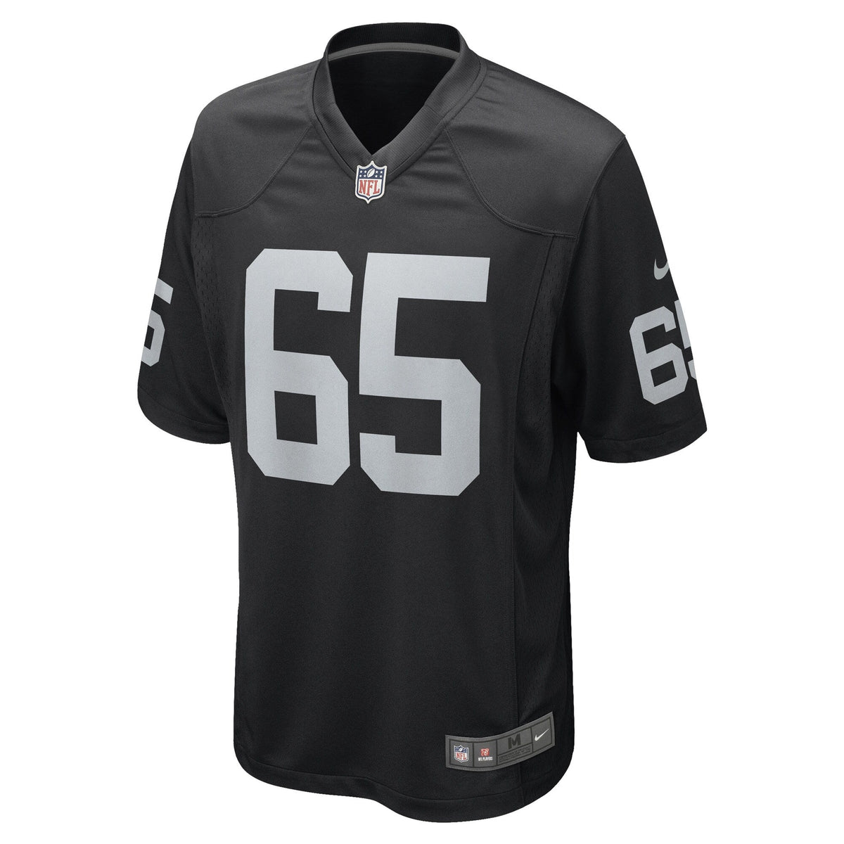 Hroniss Grasu Las Vegas Raiders Nike Game Jersey - Black football jersey product view 2