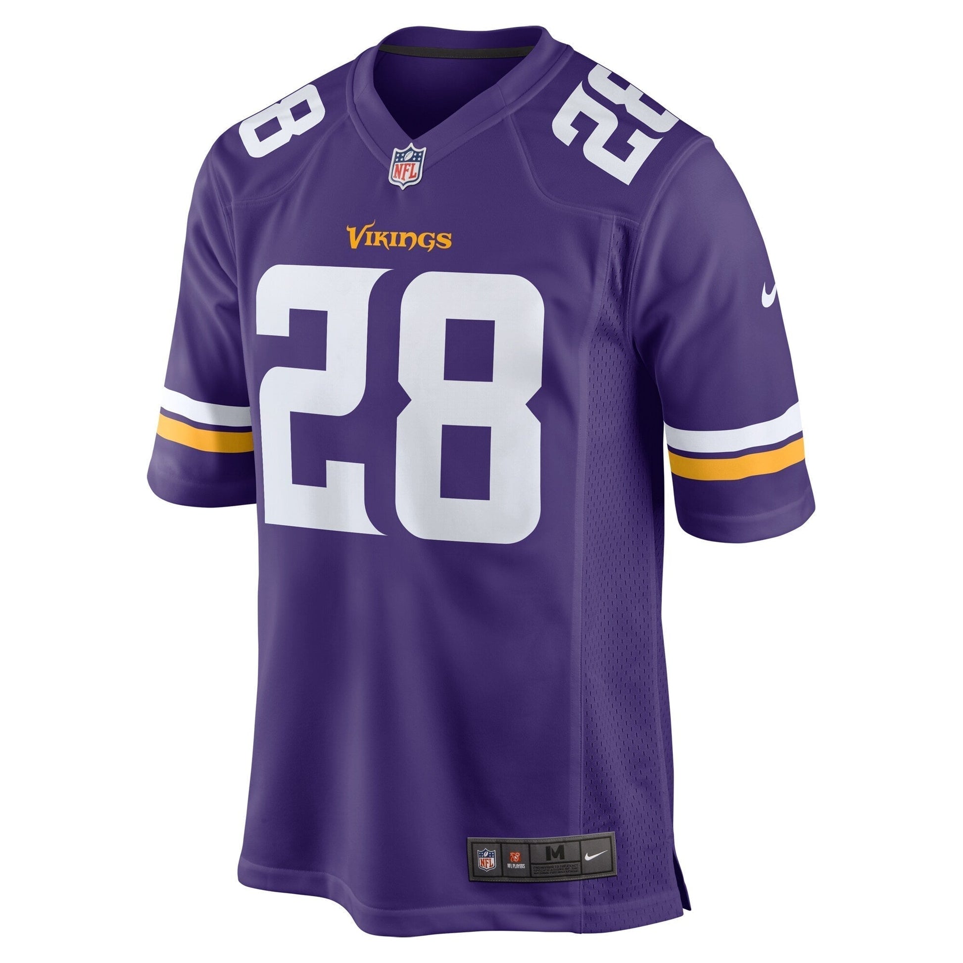 A.J. Green III Minnesota Vikings Nike Team Game Jersey - Purple football jersey product view 2