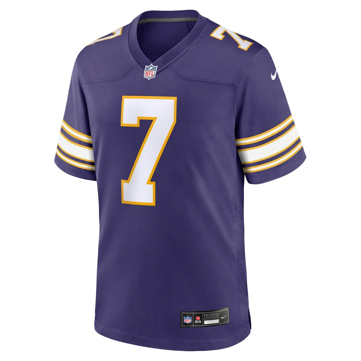 Byron Murphy Jr. Minnesota Vikings Nike Classic Game Jersey - Purple football jersey product view 2