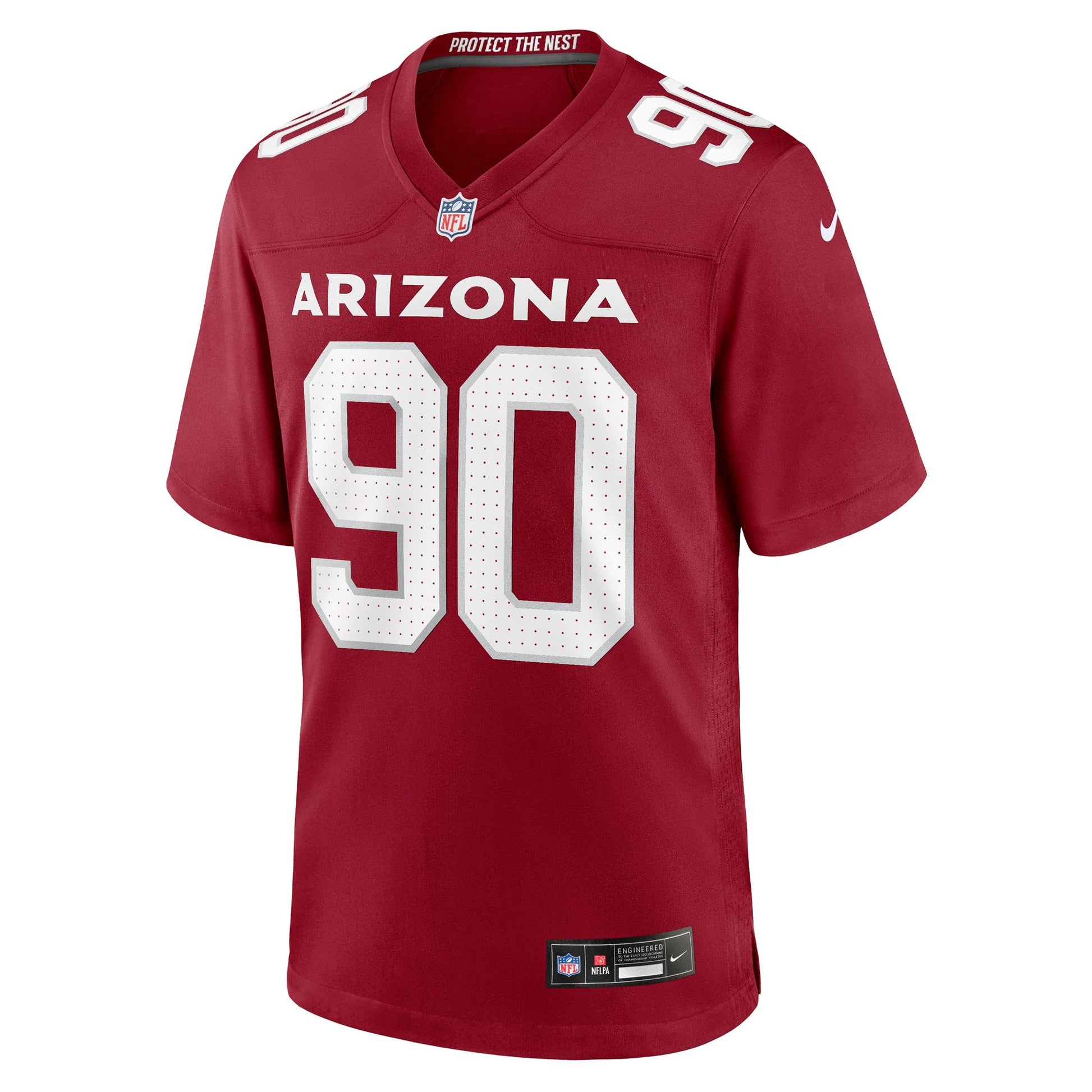 Ben Stille Arizona Cardinals Nike Team Game Jersey - Cardinal football jersey product view 2