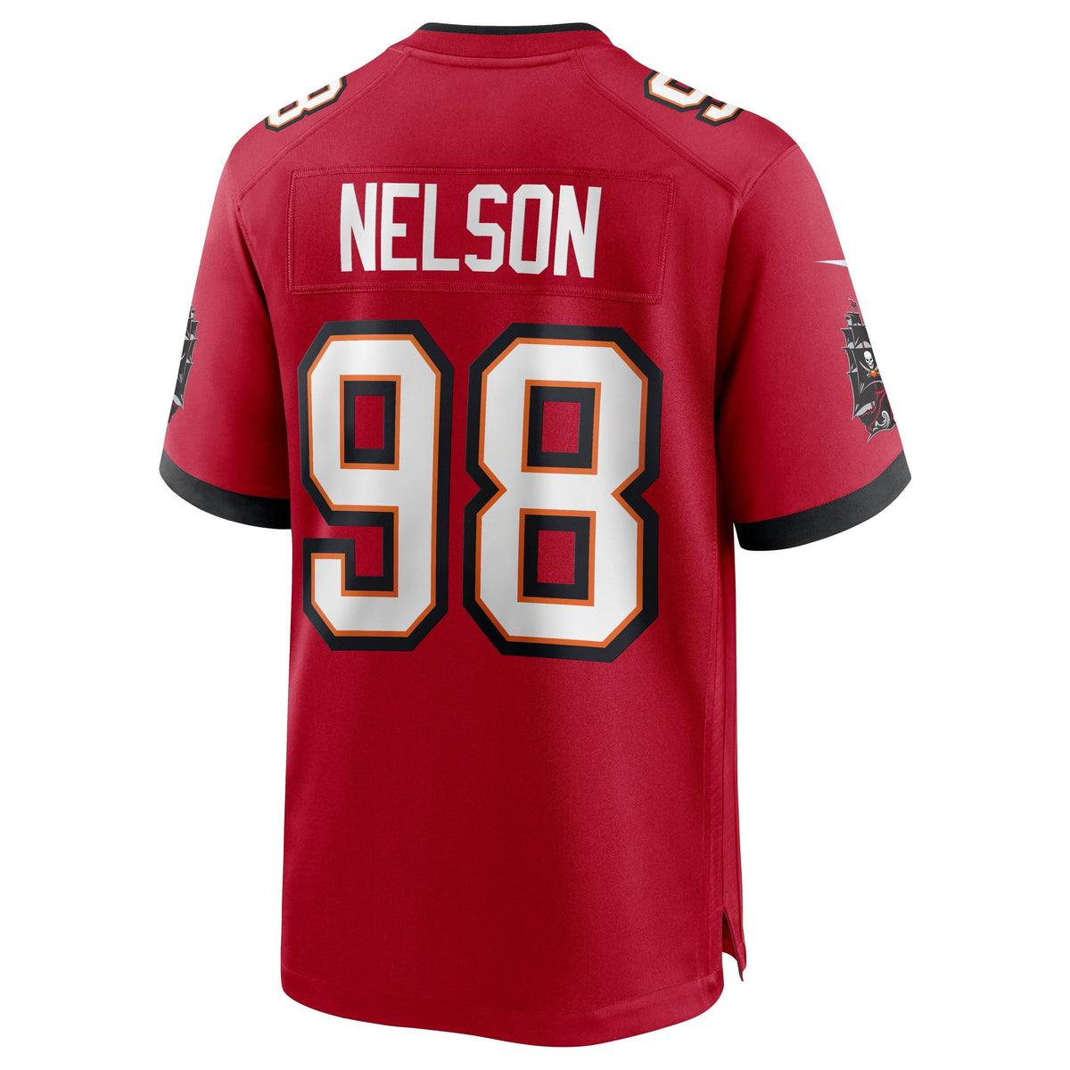 Anthony Nelson Tampa Bay Buccaneers Nike Game Jersey - Red football jersey product view 3