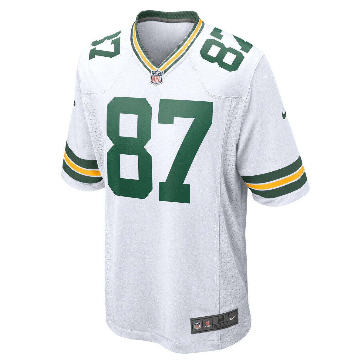 Romeo Doubs Green Bay Packers Nike Game Jersey - White football jersey product view 2