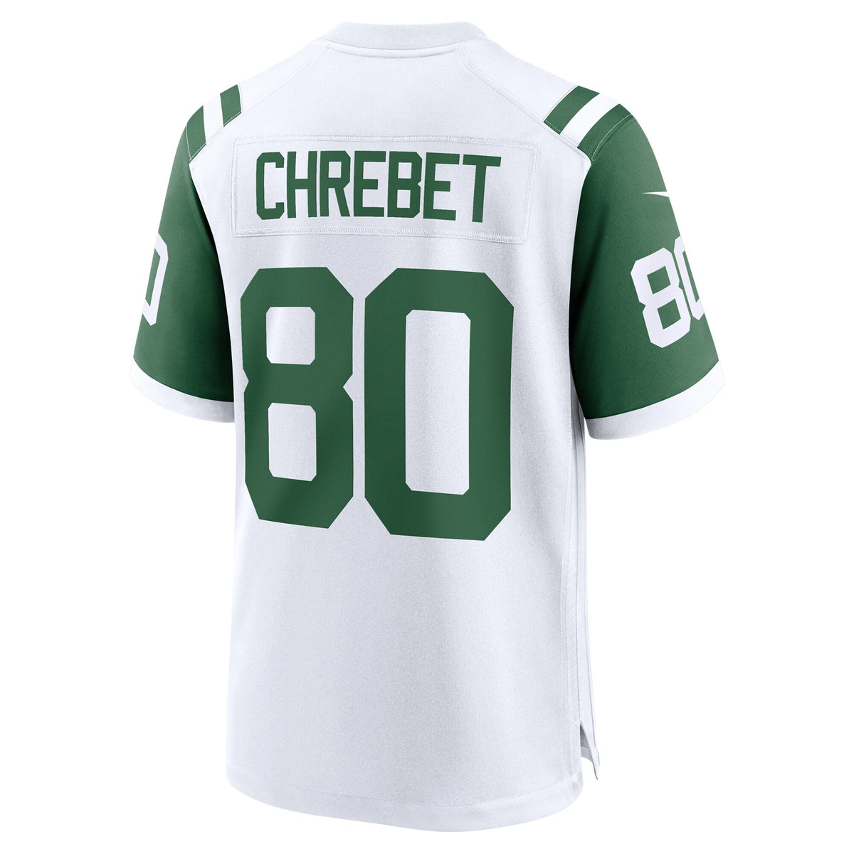 Wayne Chrebet New York Jets Nike Classic Alternate Retired Game Jersey - White football jersey product view 3