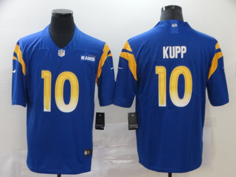 Men's Los Angeles Rams Cooper Kupp #10 Blue Game Player Jersey1 football jersey product view 1