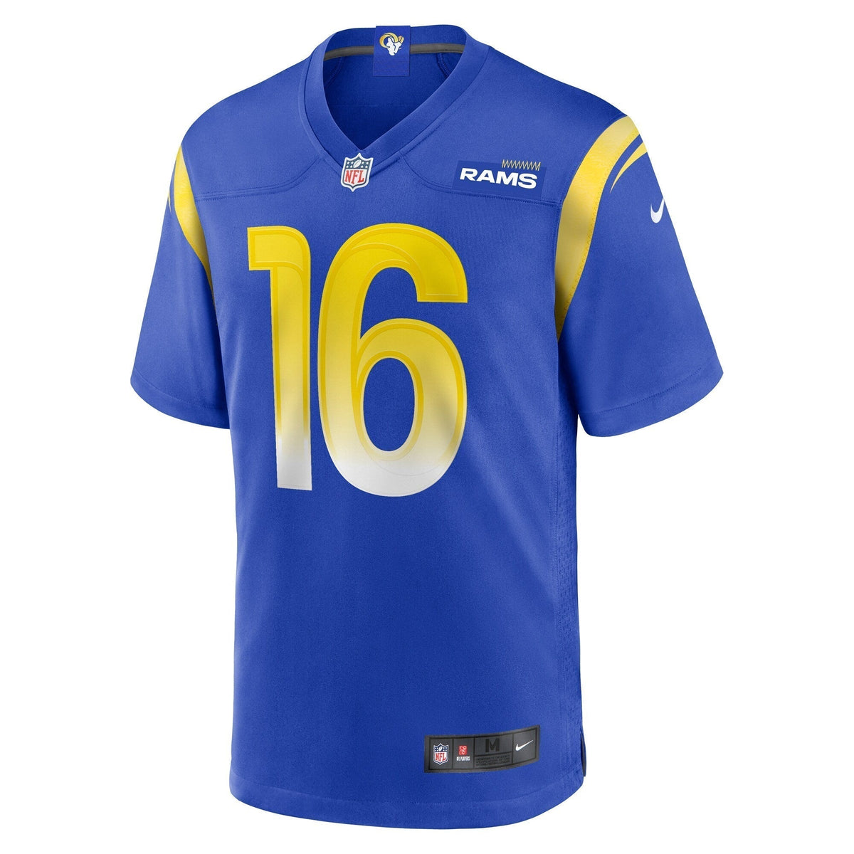Tyler Johnson Los Angeles Rams Nike Team Game Jersey - Royal football jersey product view 2