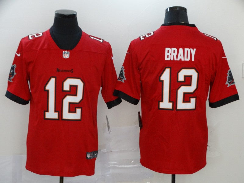 Men's Tampa Bay Buccaneers Tom Brady Red Vapor Limited Jersey1 football jersey product view 1