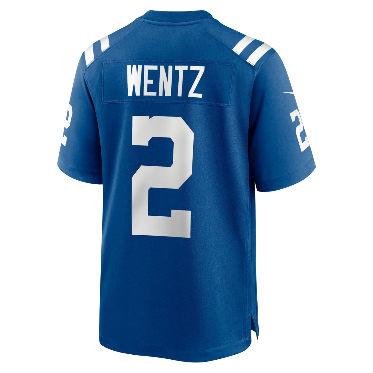 Carson Wentz Indianapolis Colts Nike Game Jersey - Royal football jersey product view 3