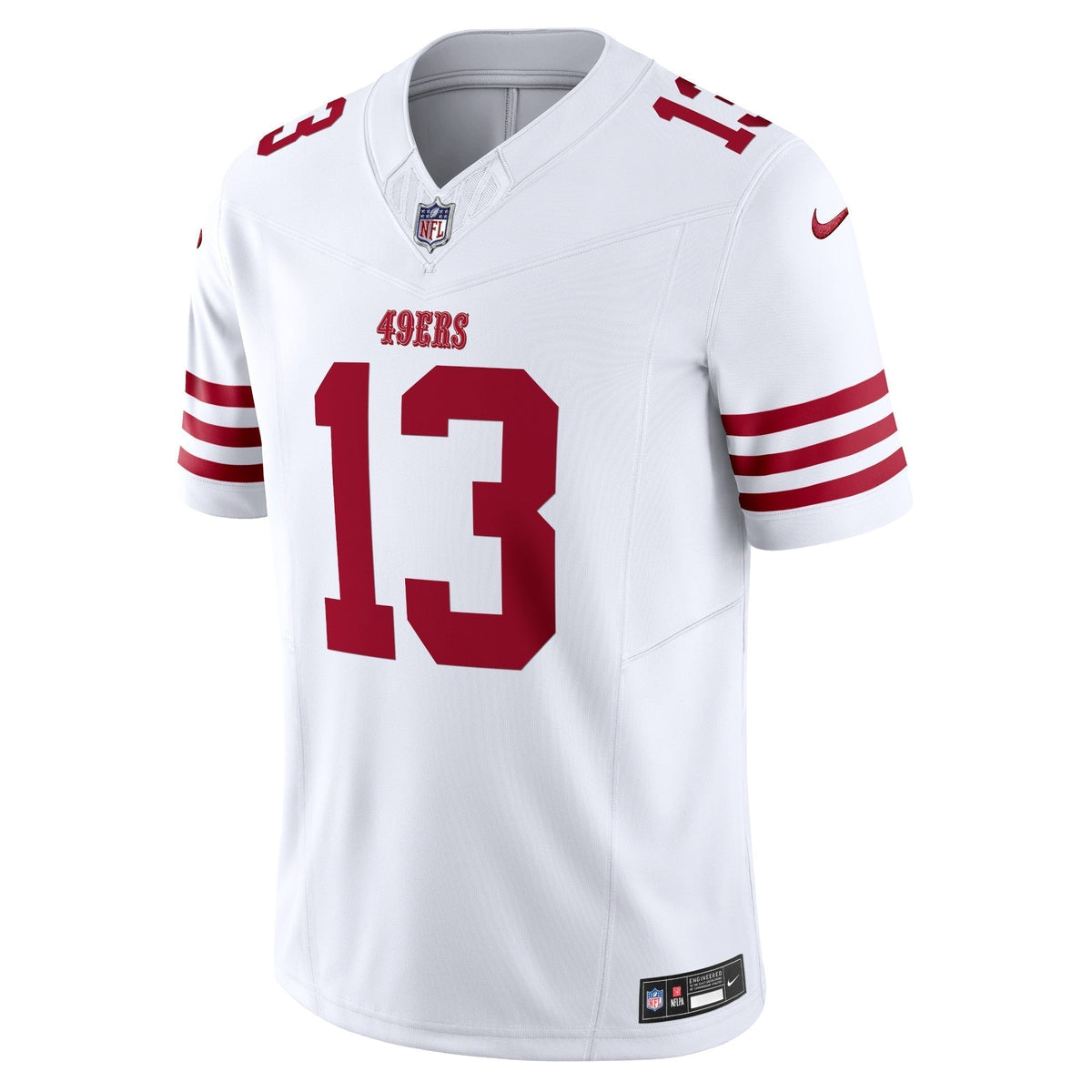 Brock Purdy San Francisco 49ers Nike Vapor F.U.S.E. Limited Jersey - White football jersey product view 2