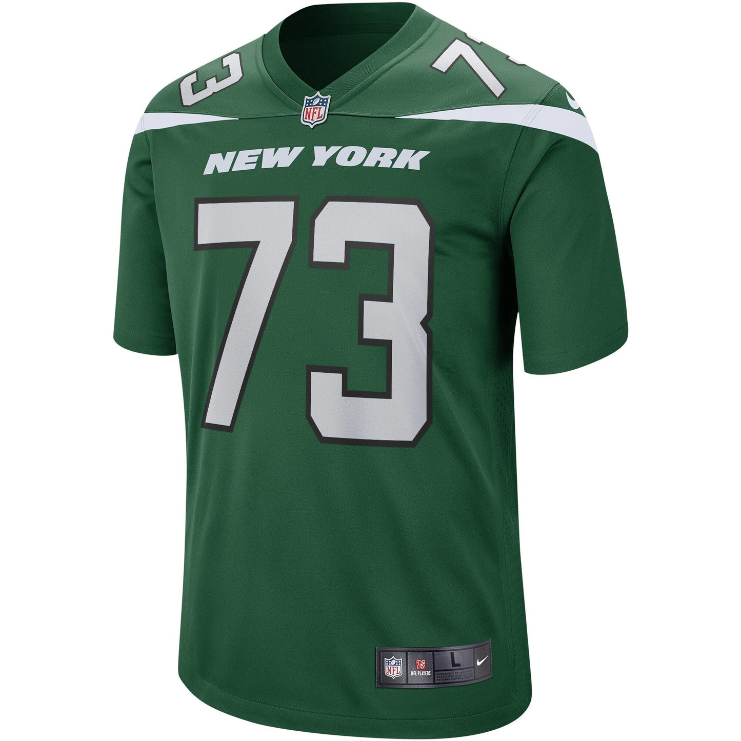 Joe Klecko New York Jets Nike Game Retired Jersey - Gotham Green football jersey product view 2