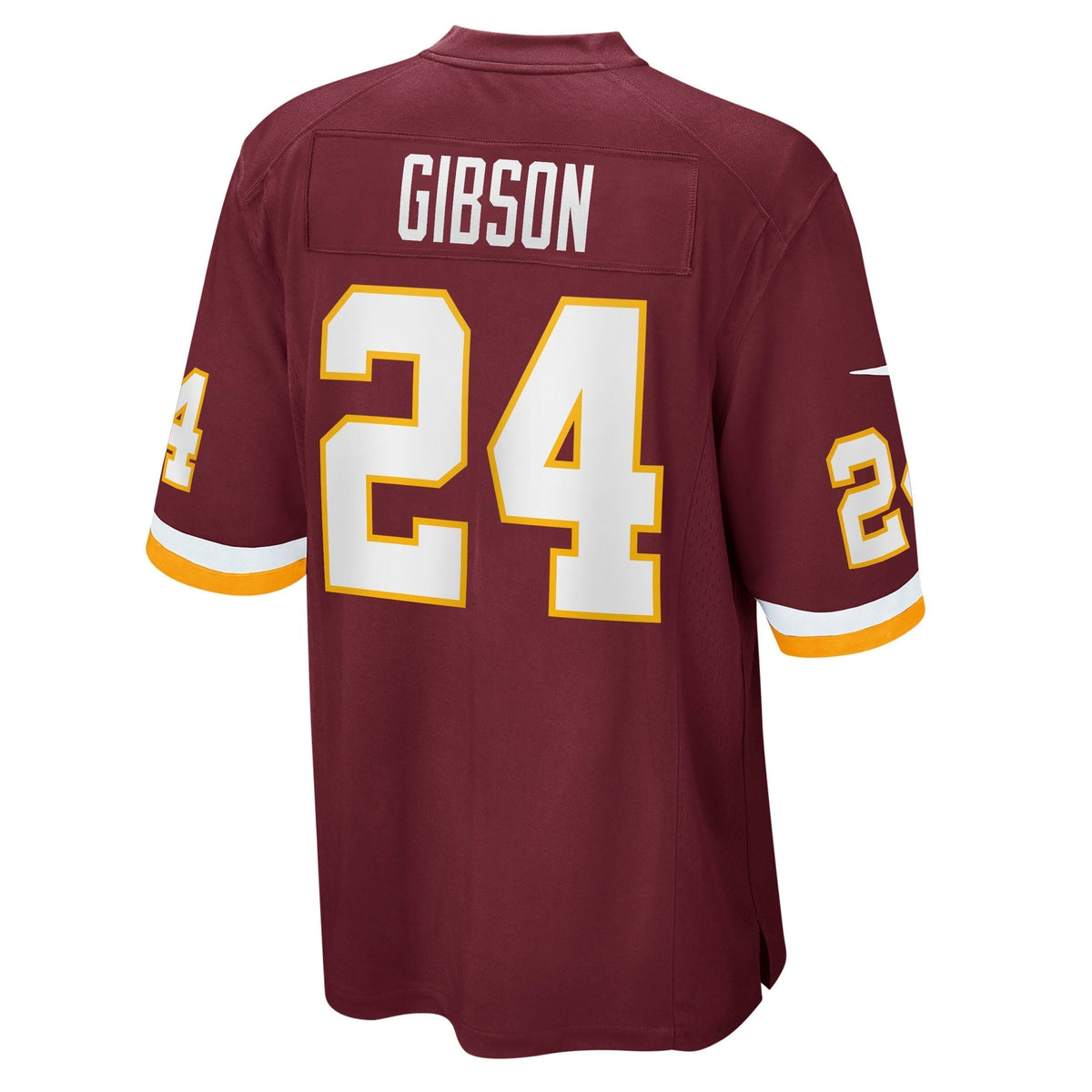 Antonio Gibson Washington Football Team Nike Game Jersey - Burgundy football jersey product view 3