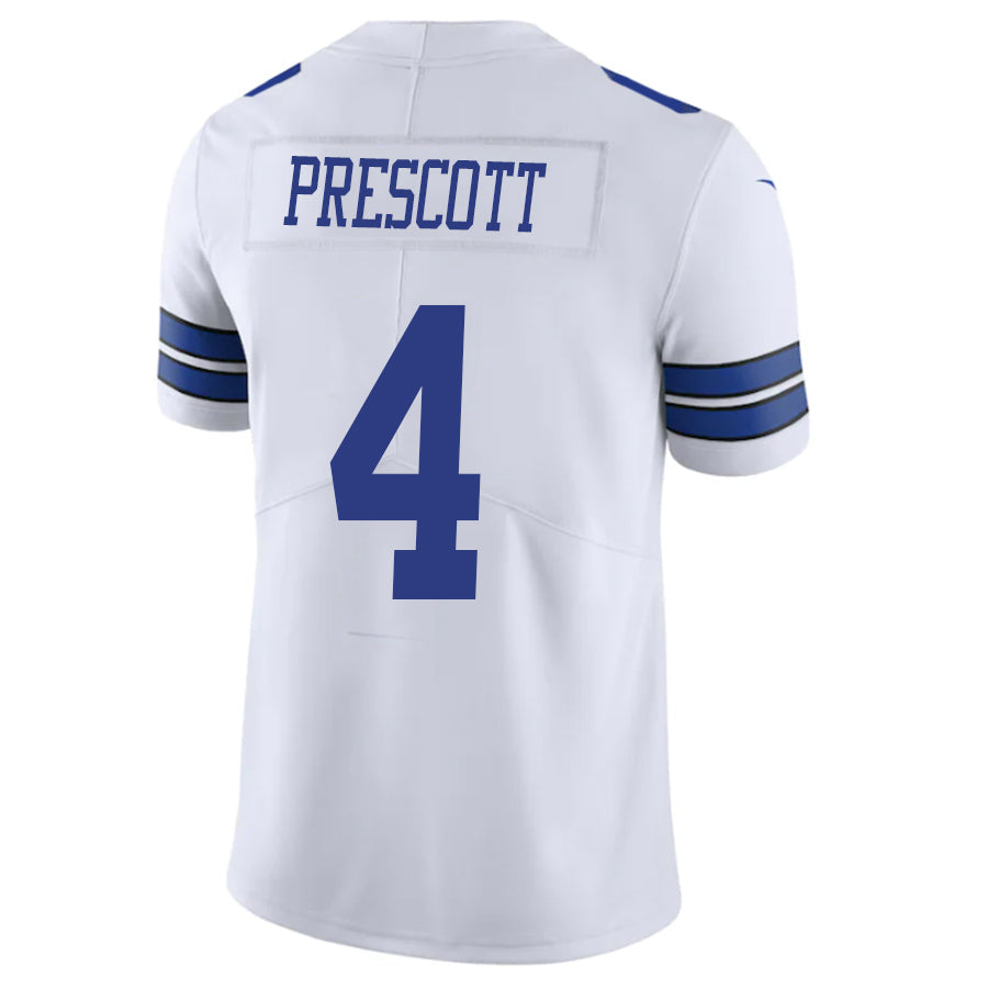 D.Cowboys #4 Dak Prescott Player White Game Stitched Football Jerseys football jersey product view 1