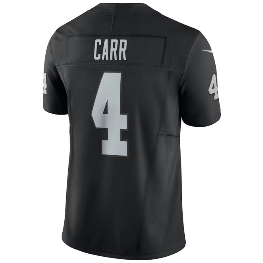 #4 Derek Carr Player LV.Raiders Black Vapor Limited Football Jerseys football jersey product view 1