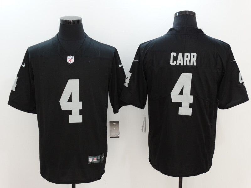 Men's Oakland Raiders Derek Carr Jersey - Black football jersey product view 1