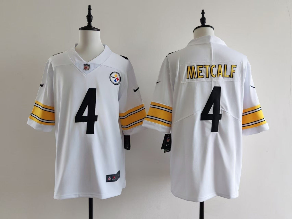 Men's Pittsburgh Steelers DK Metcalf Nike Jersey - White football jersey product view 1