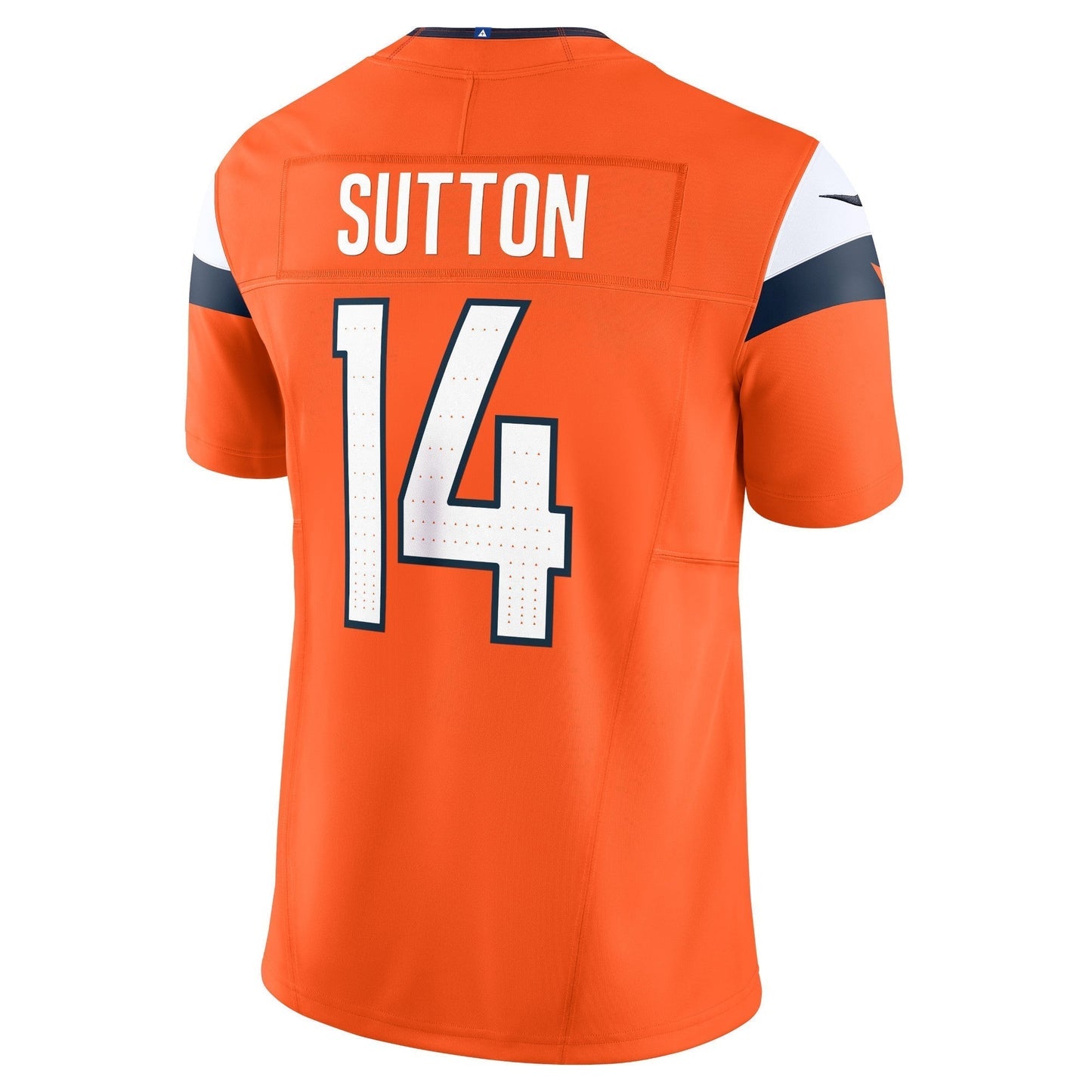 Courtland Sutton Denver Broncos Nike Mile High Collection Vapor F.U.S.E. Limited Jersey - Orange football jersey product view 3