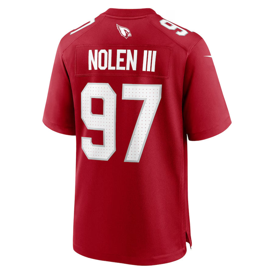 Arizona Cardinals Walter Nolen Nike Cardinal 2025 NFL Draft First Round Pick Game Jersey football jersey product view 3