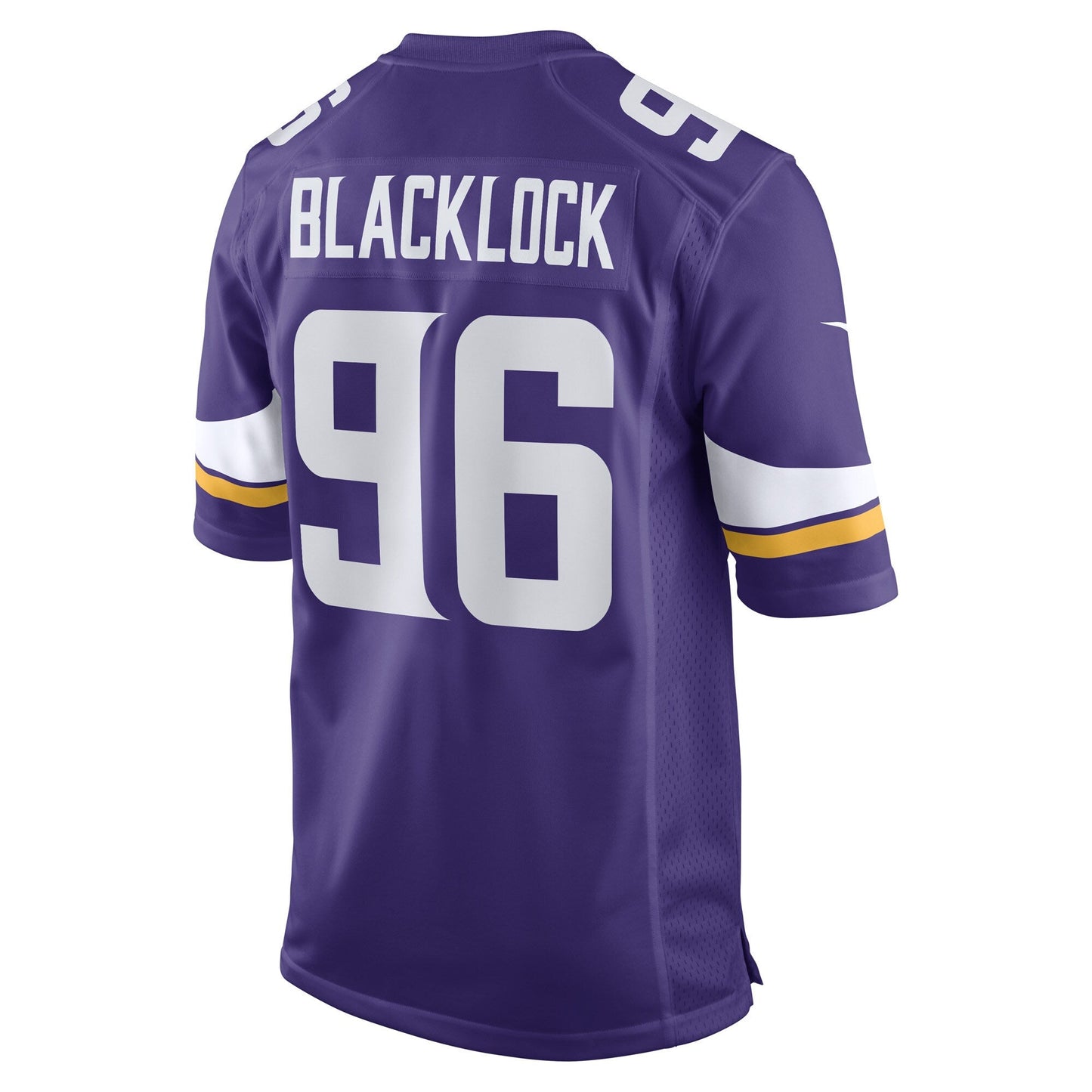 Ross Blacklock Minnesota Vikings Nike Game Jersey - Purple football jersey product view 3