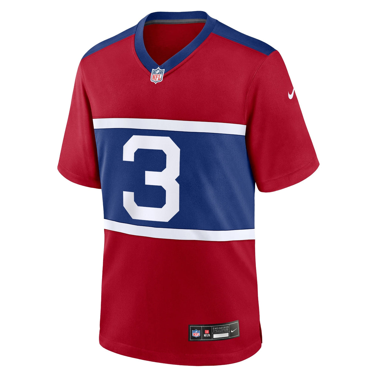 Deonte Banks New York Giants Nike Alternate Game Jersey - Century Red football jersey product view 2