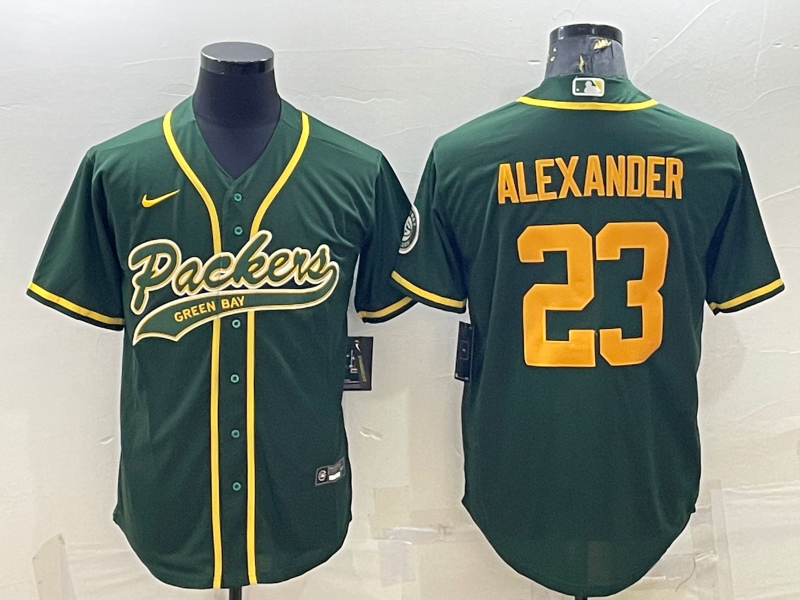 Men's Green Bay Packers Jaire Alexander #23 Green Player Jersey1 Joint Edition football jersey product view 1