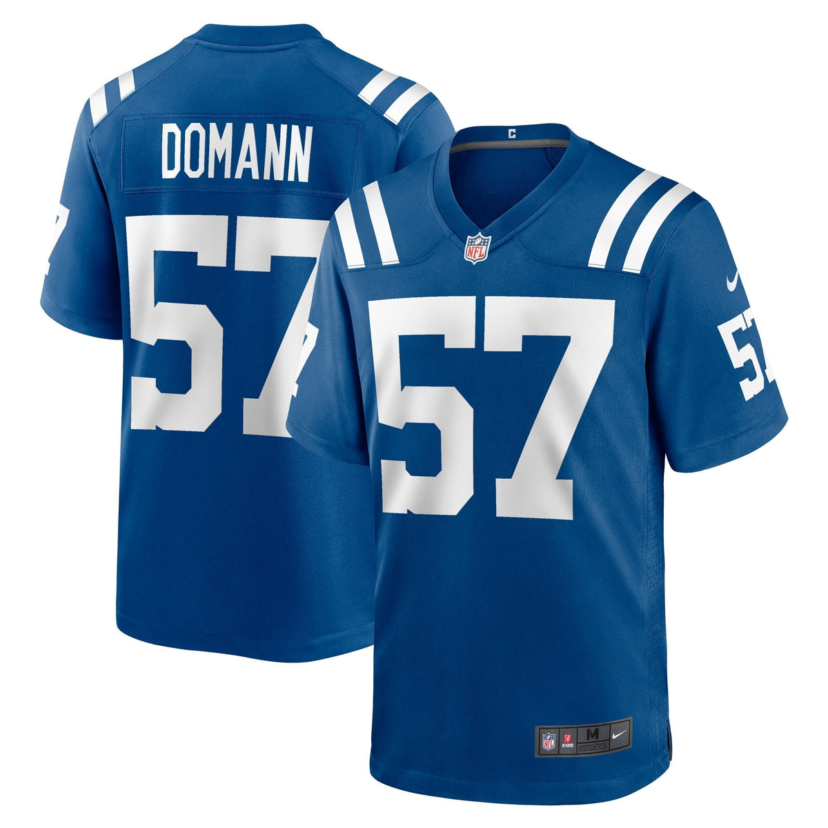 JoJo Domann Indianapolis Colts Nike Game Jersey - Royal football jersey product view 1