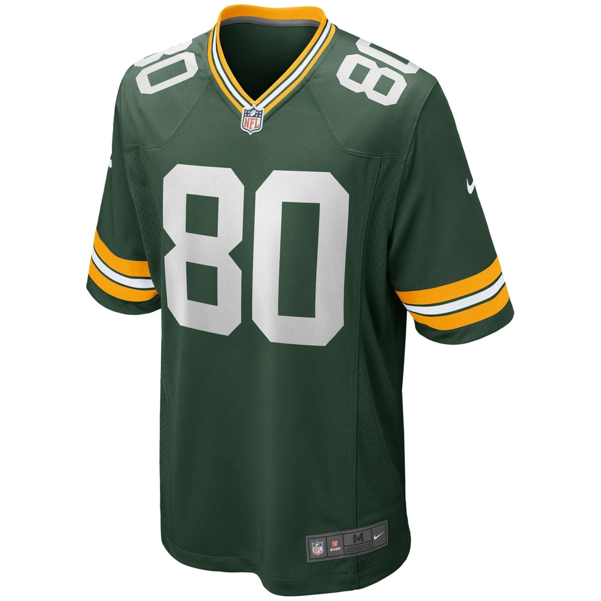 Donald Driver Green Bay Packers Nike Game Retired Jersey - Green football jersey product view 2