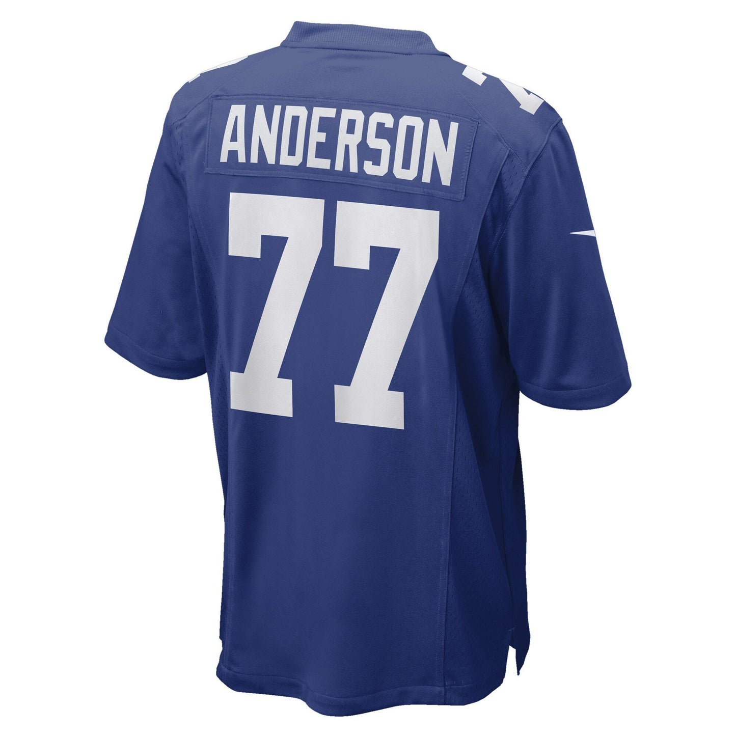 Jack Anderson New York Giants Nike Game Jersey - Royal football jersey product view 3