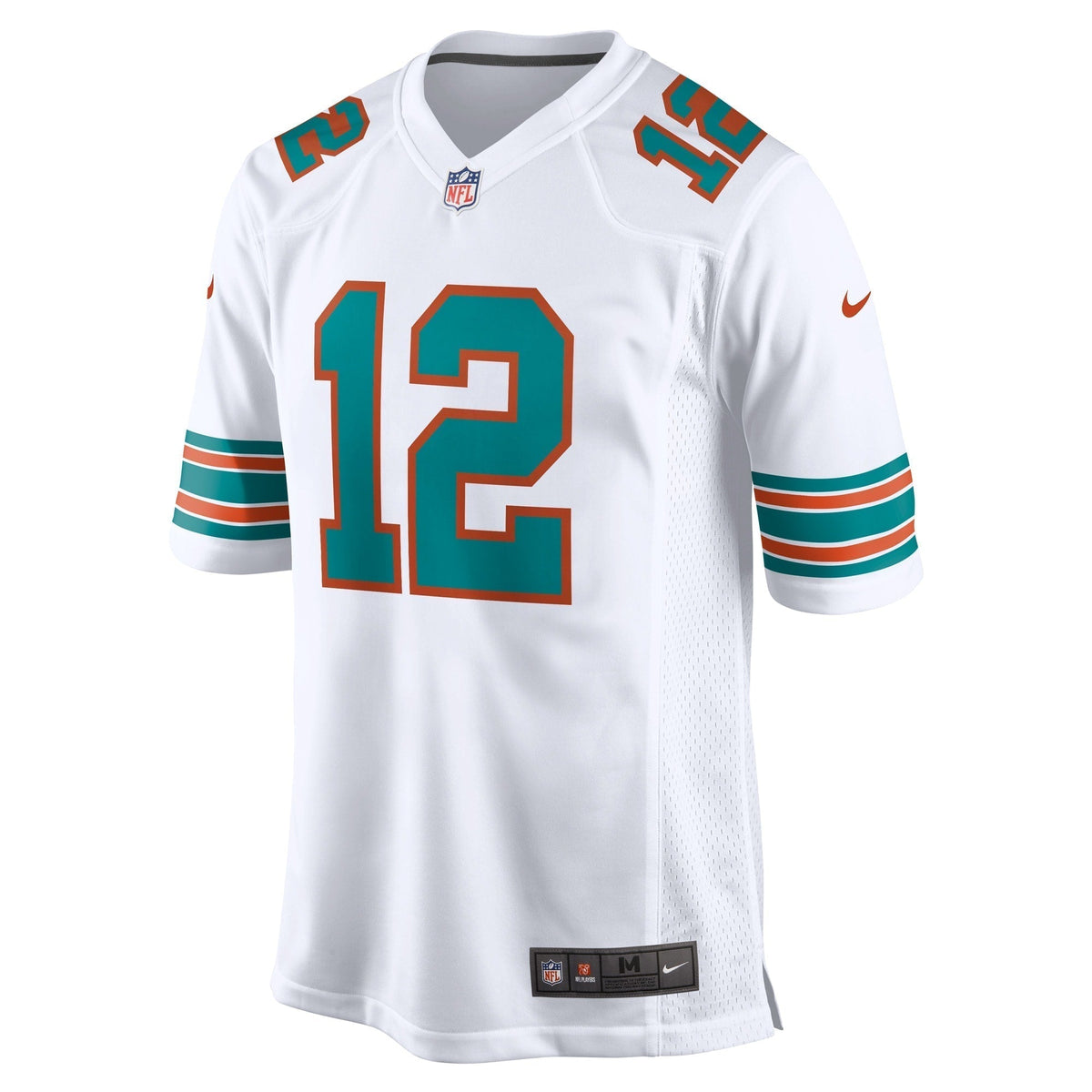 Bob Griese Miami Dolphins Nike Retired Jersey - White football jersey product view 2