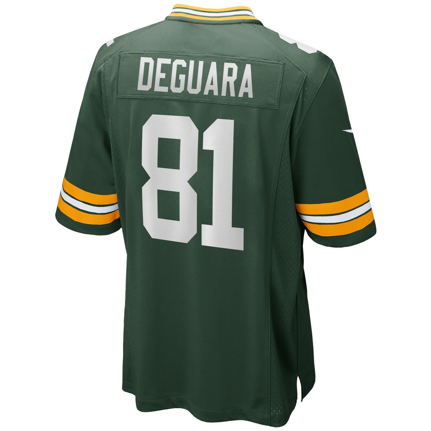 Josiah Deguara Green Bay Packers Nike Game Jersey - Green football jersey product view 3
