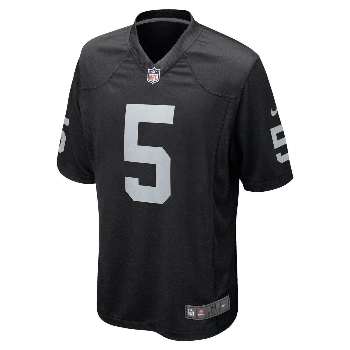 Divine Deablo Las Vegas Raiders Nike Game Jersey - Black football jersey product view 2