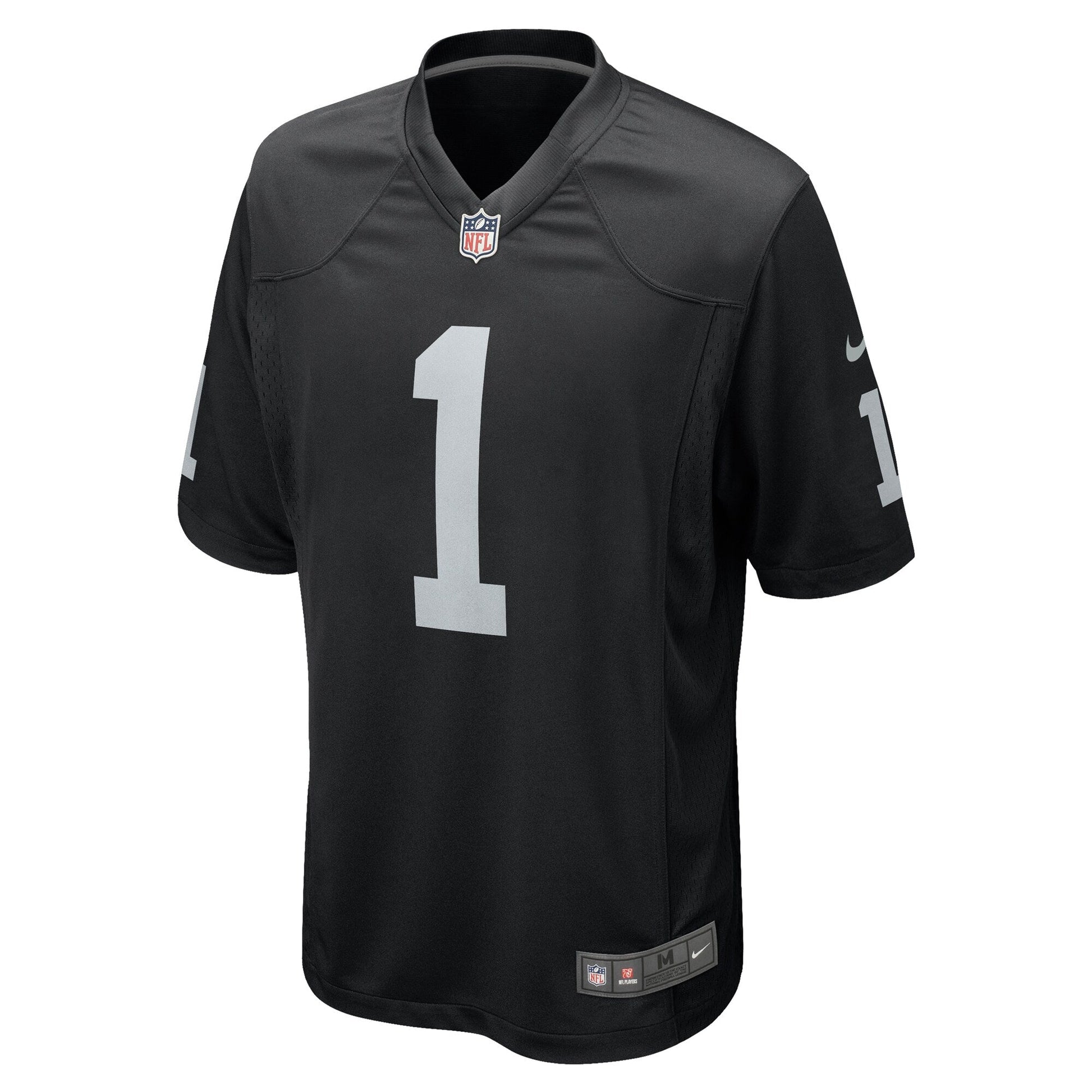 Marcus Epps Las Vegas Raiders Nike Game Jersey - Black football jersey product view 2