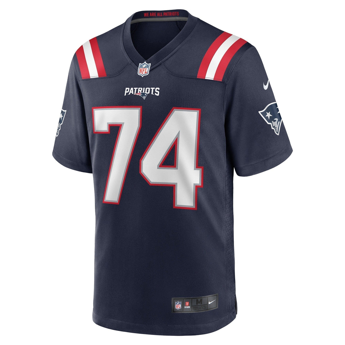 LaBryan Ray New England Patriots Nike Game Jersey - Navy football jersey product view 2