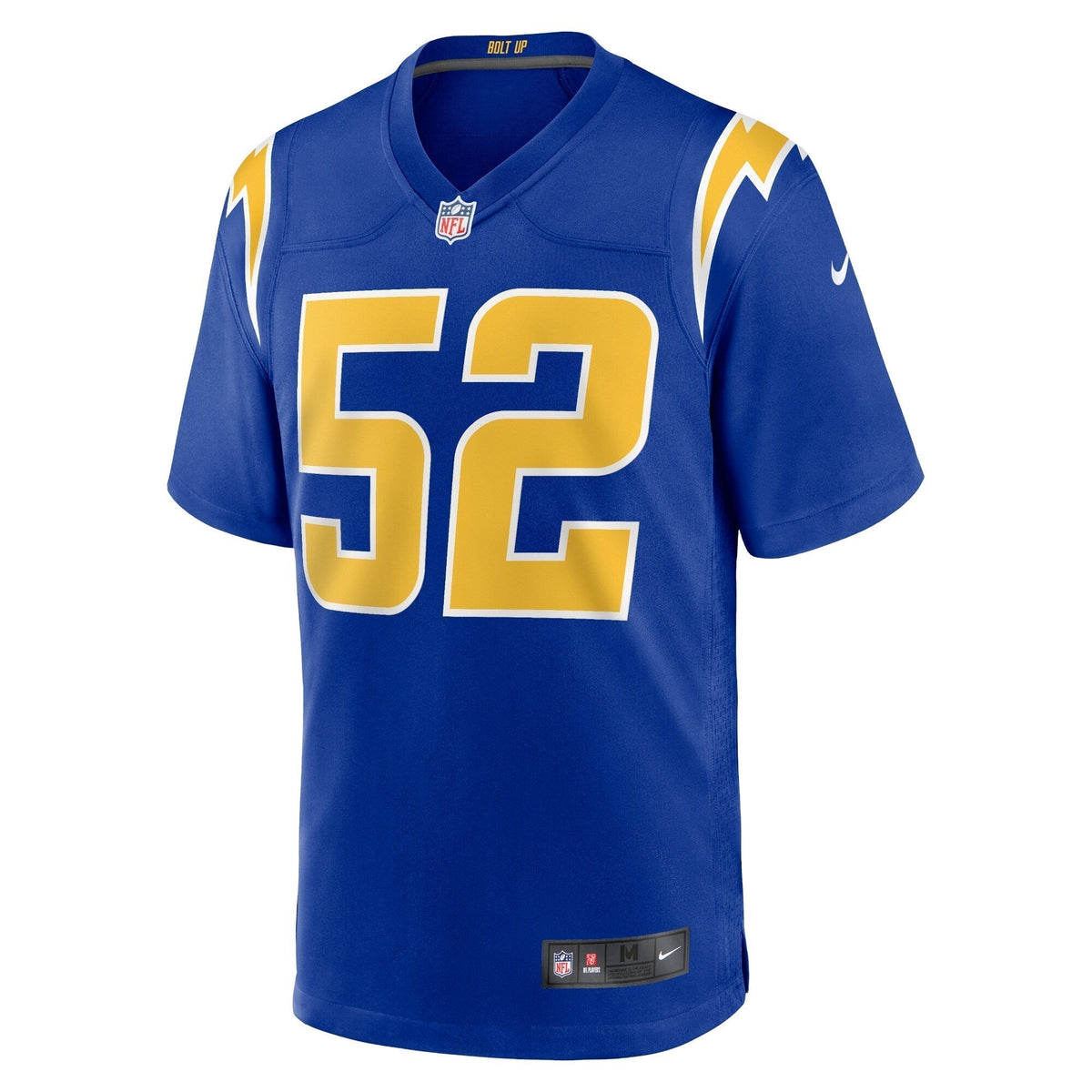 Khalil Mack Los Angeles Chargers Nike Alternate Game Jersey - Royal football jersey product view 2